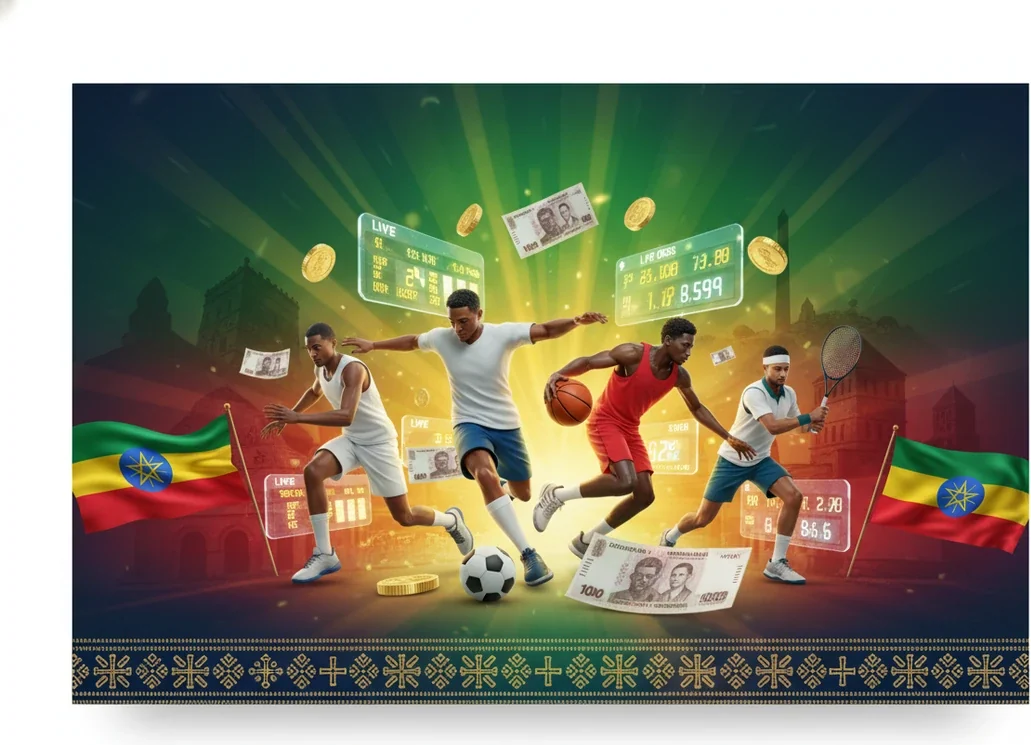 Habtam Bet site displaying live football bet options
